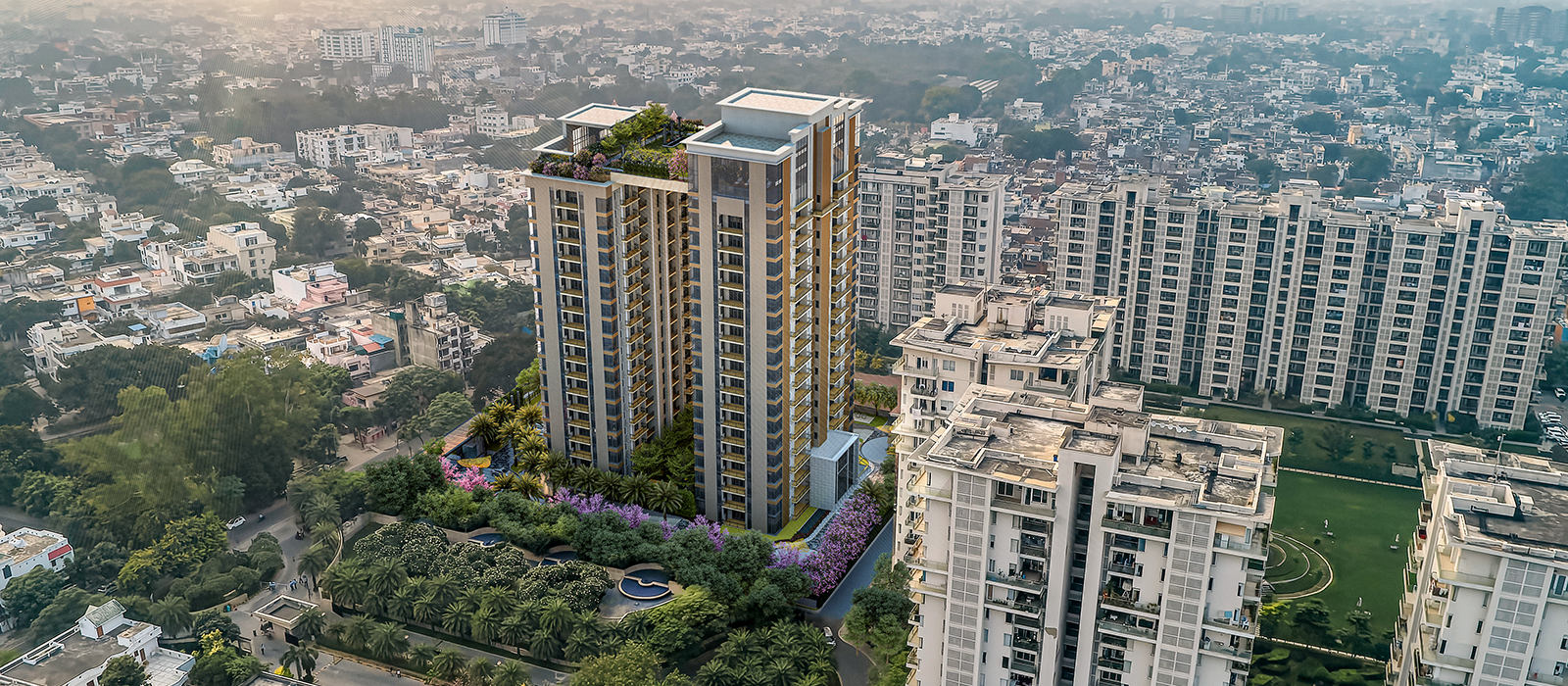 Luxurious 4 BHK Flats in Prime Location Shalimar Gallant West